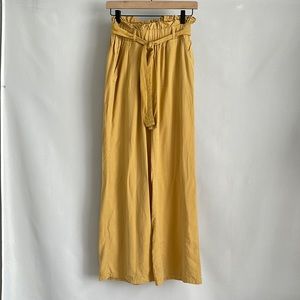 Thread + Supply Mis-High Waisted Flowy Paperbag Pants